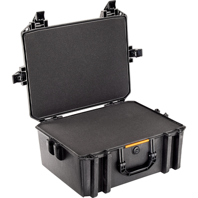 Store, protect and transport your photo gear with the crushproof, dustproof, weather-resistant Pelican Vault V550 Standard Equipment Case with Foam Insert.