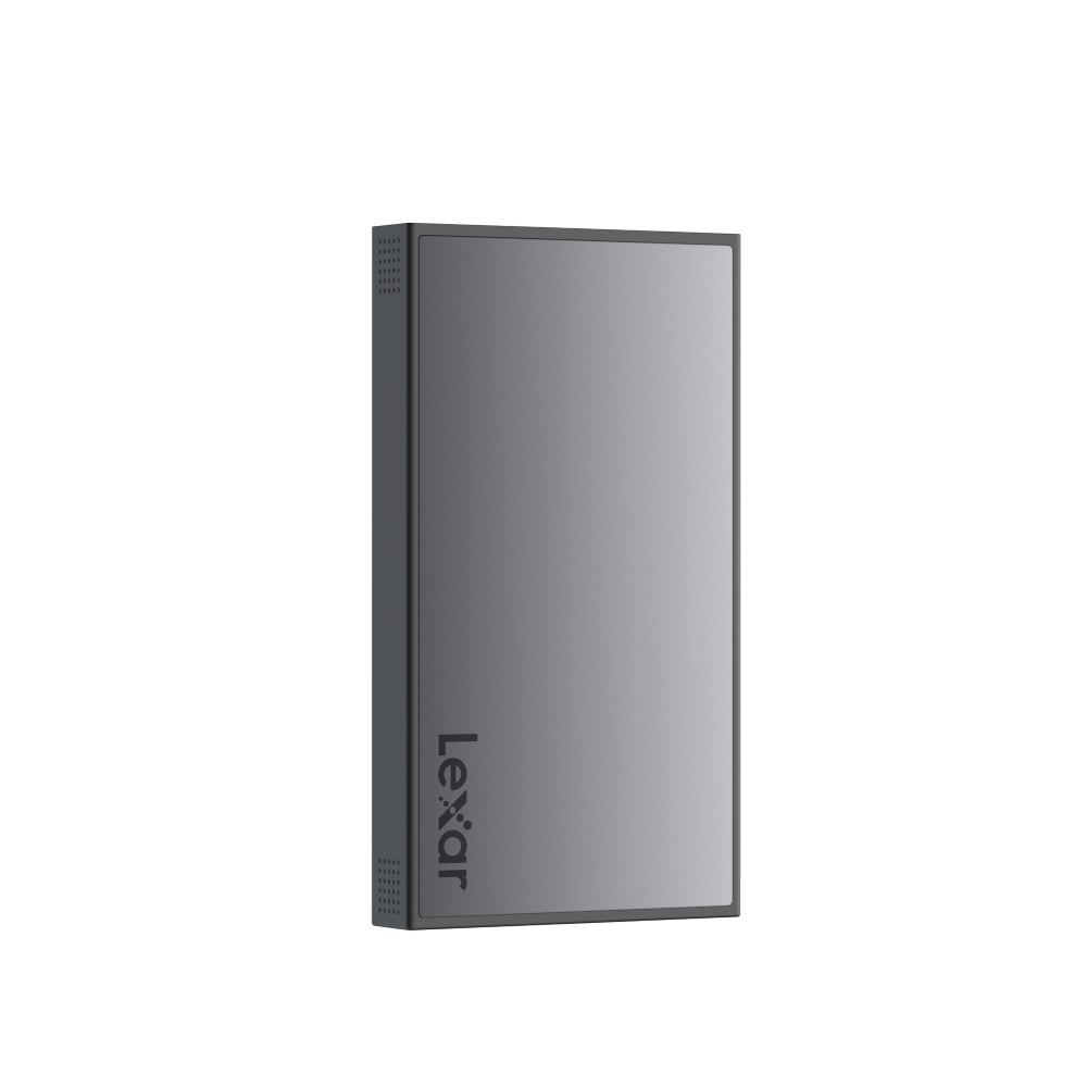 Lexar Professional Workflow Portable SSD for photographers and videographers.