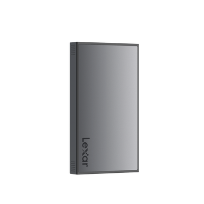 Lexar Professional Workflow Portable SSD for photographers and videographers.
