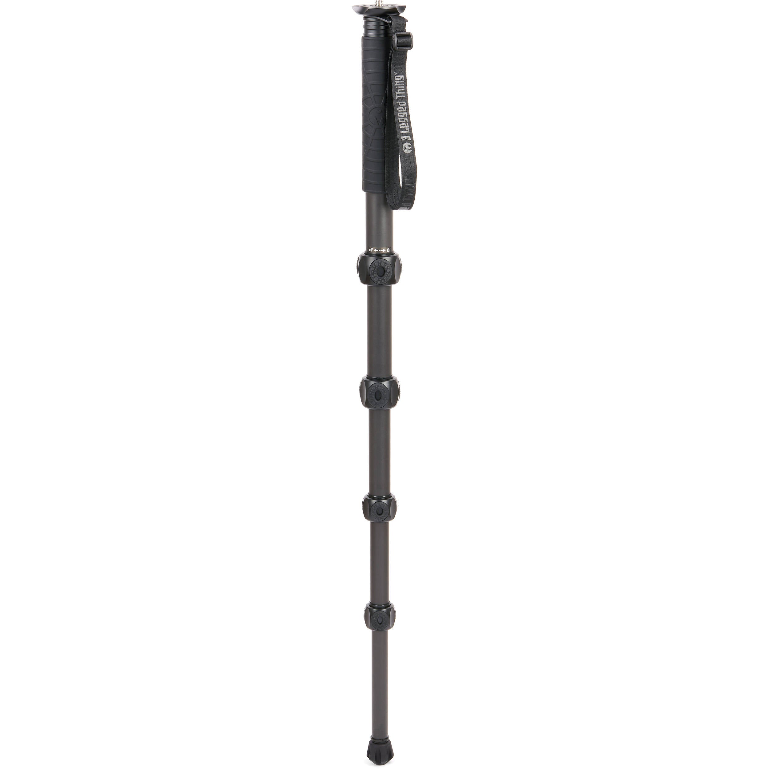 3 Legged Thing Legends Alana Carbon Fibre Monopod in Black – a strong, lightweight support tool designed for fast-paced photo and video work.