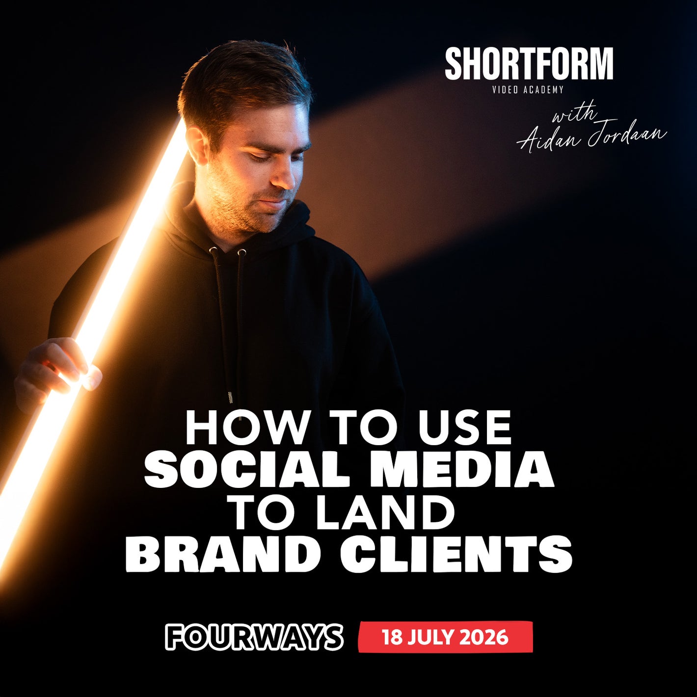 Shoot to Sell: How to Use Social Media to Land Brand Clients by Aidan Jordaan x Canon | 18 Jul