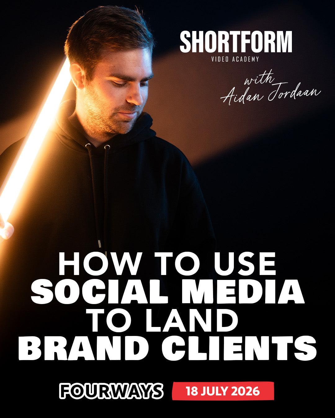 Shoot to Sell: How to Use Social Media to Land Brand Clients by Aidan Jordaan x Canon | 18 Jul