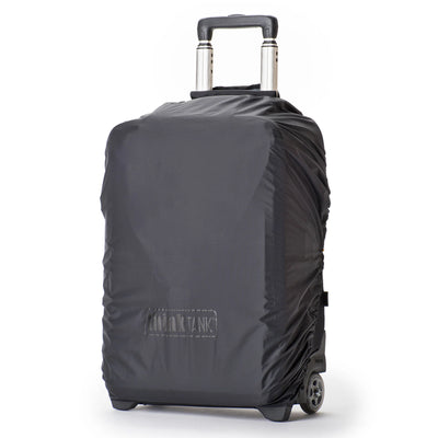 Think Tank Airport TakeOff V2.0 — versatile rolling camera backpack with retractable handle, stowable backpack straps, and space for up to 3 DSLRs, 5 lenses, and a 400mm f/2.8 lens.