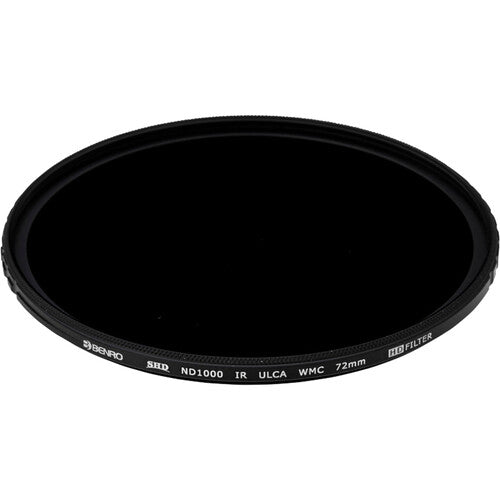 72mm camera lens filter with brand name on a white background