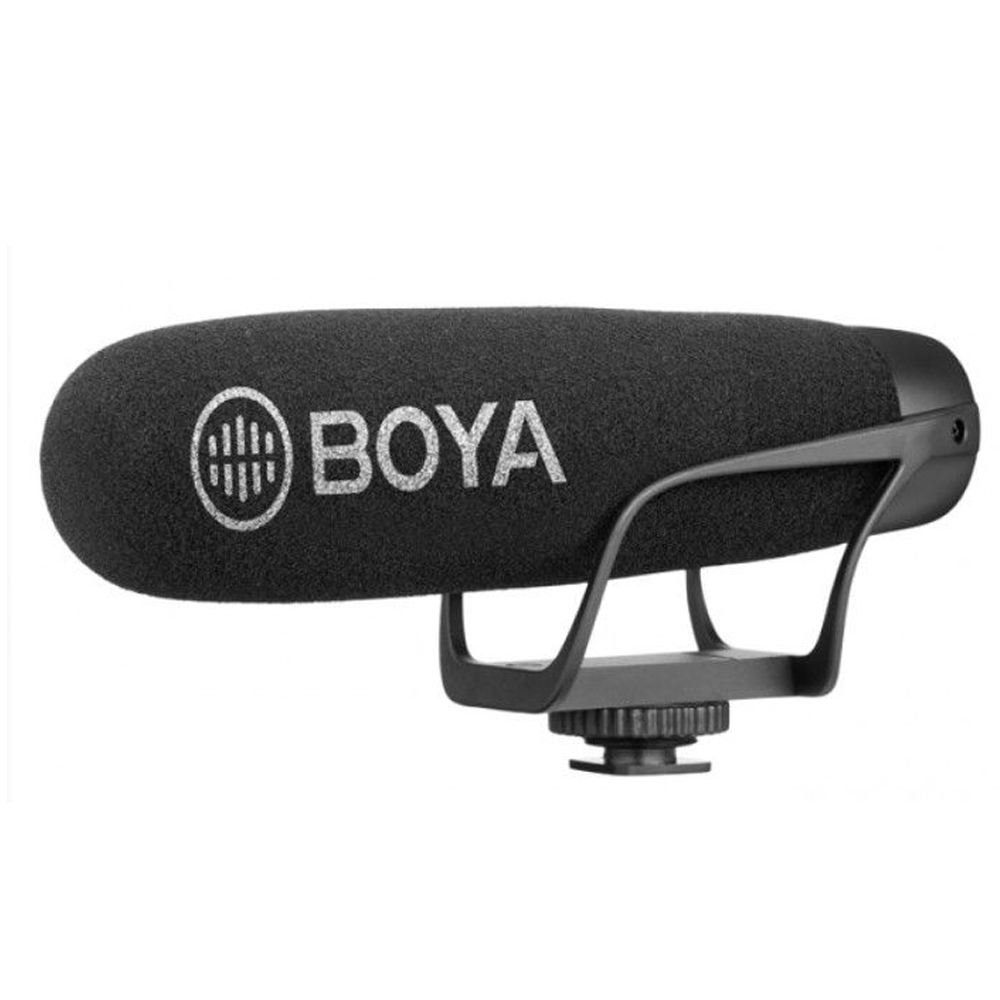 Boya BY-BM2021 Camera-Mount Supercardioid Shotgun Microphone
