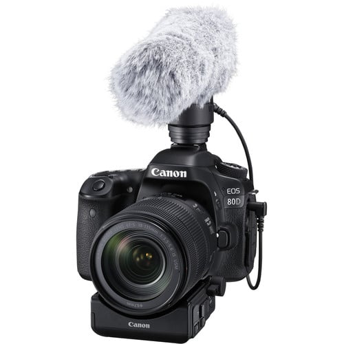 Canon DM-E1 Directional Stereo Mic | External Microphone