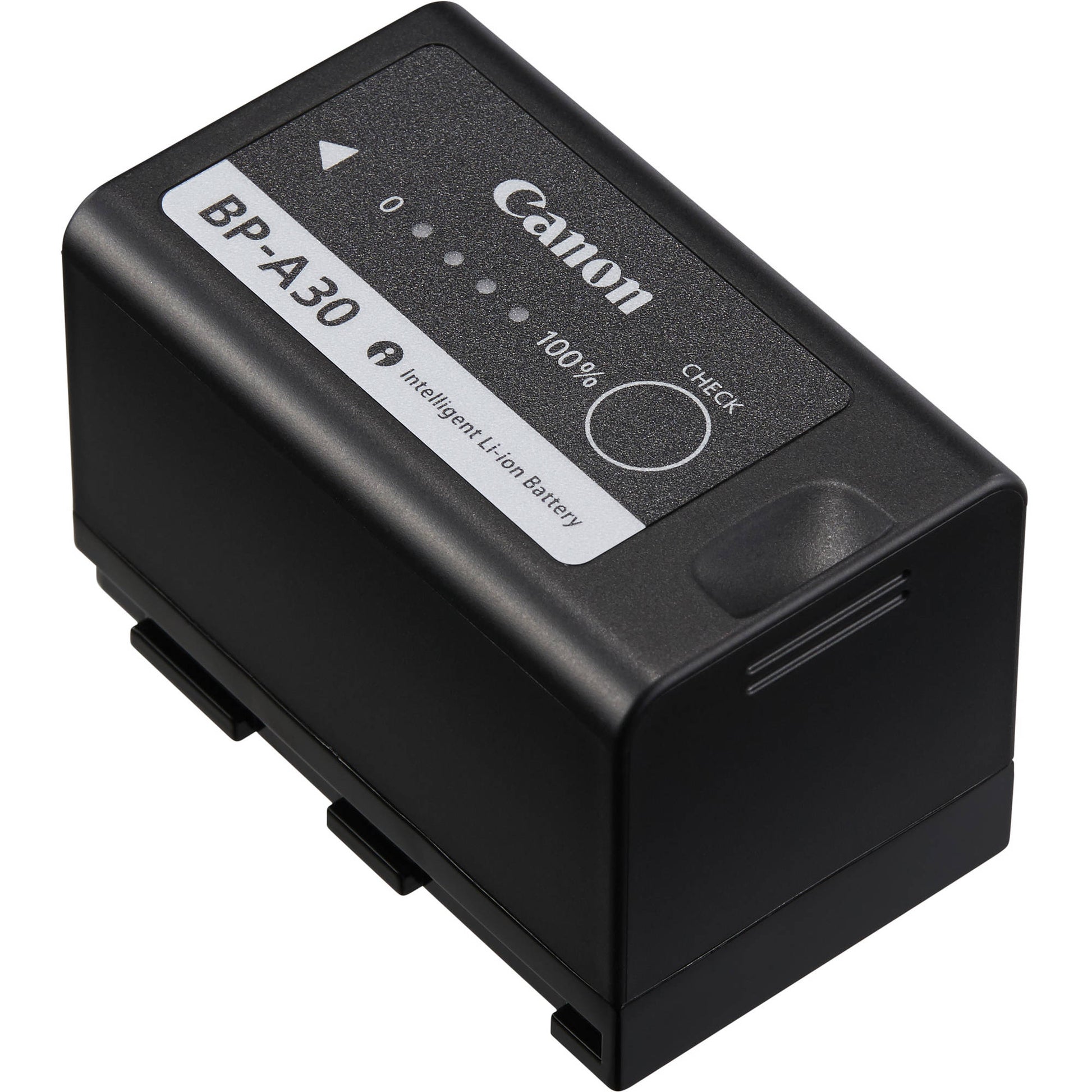 Canon BP-A30 battery pack on a white background