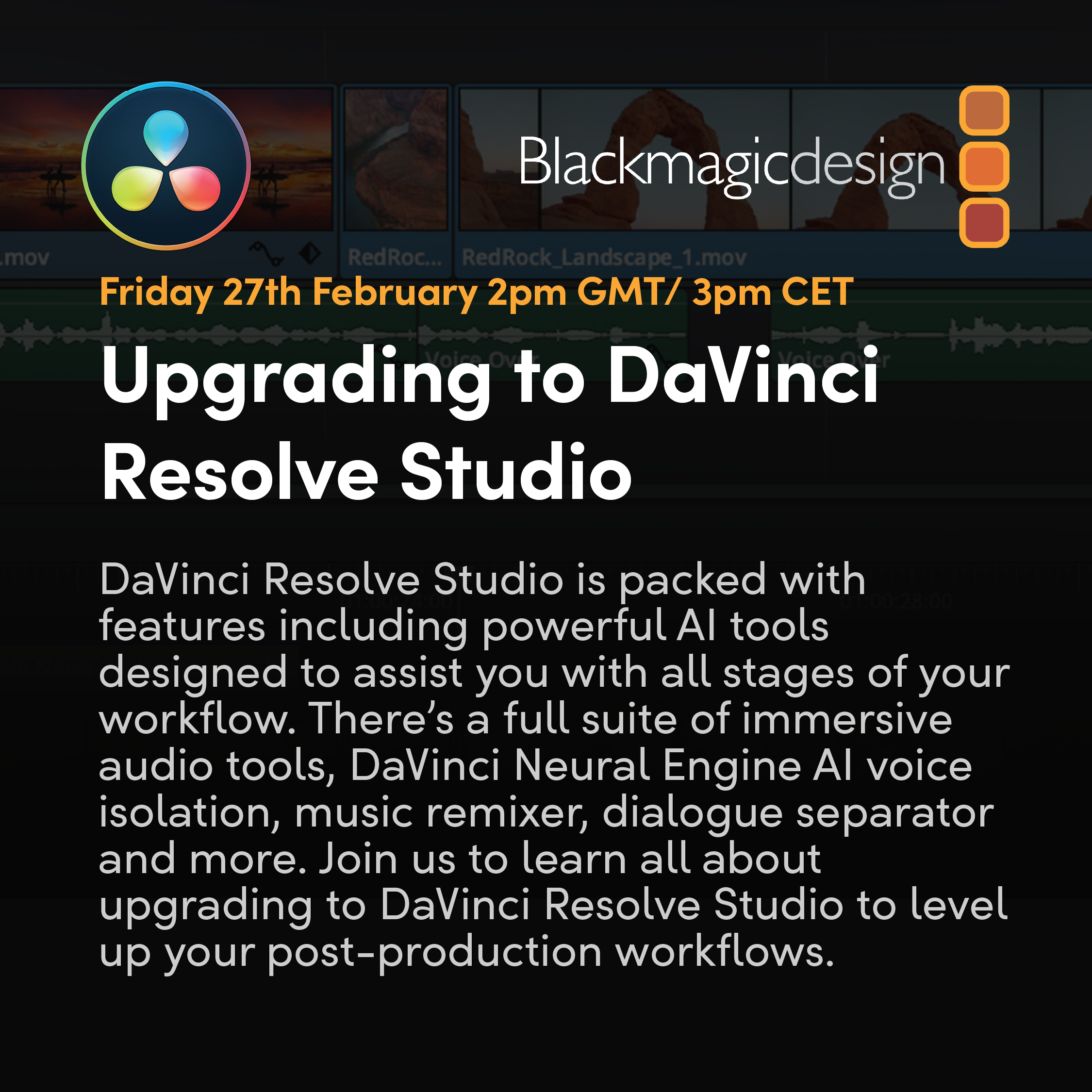 Upgrading to DaVinci Resolve Studio | 27 Feb