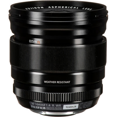 Fujifilm XF 16mm F1.4 is a professional quality wide-angle prime lens perfect for landscape and architectural photography. 