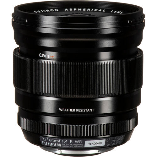 Fujifilm XF 16mm F1.4 is a professional quality wide-angle prime lens perfect for landscape and architectural photography. 