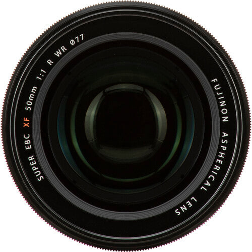 Fujifilm XF 50 mm f/1.0 R WR: ultra-bright, weather-sealed portrait prime (75 mm equivalent), for dramatic bokeh and low-light performance.