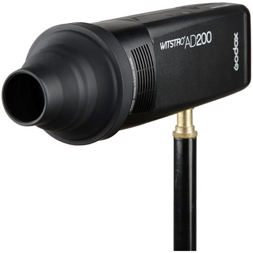 Godox AK-R1 accessory kit for H200R round flash head — black mounting ring, diffusion domes, and gel holder