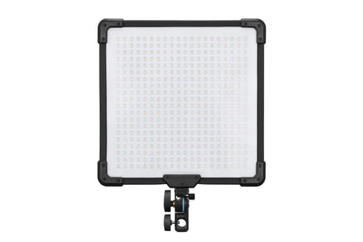 Godox FH50Bi flexible bi-color LED light panel, 30x30cm, foldable, color temp 2800-6500K, CRI/TLCI 97, 11 special effects, wireless control via app or remote, lightweight and slim design for versatile use