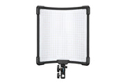 Godox FH50Bi flexible bi-color LED light panel, 30x30cm, foldable, color temp 2800-6500K, CRI/TLCI 97, 11 special effects, wireless control via app or remote, lightweight and slim design for versatile use