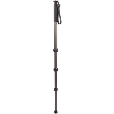 3 Legged Thing Lance Carbon Fibre Monopod (Black) for professional photography and videography, lightweight and adjustable.