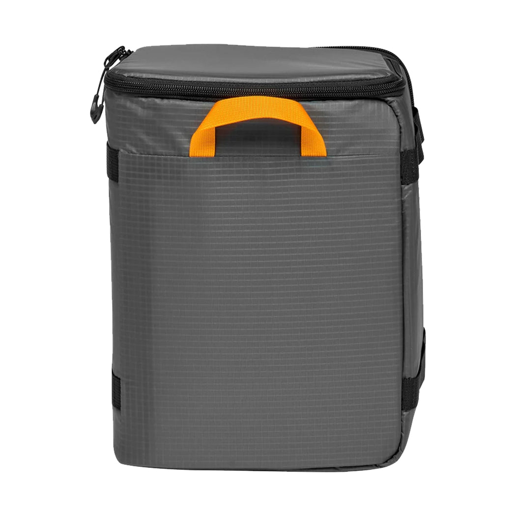 Lowepro GearUp PRO 8L Camera Cube XL II: 8 L organiser for DSLR/mirrorless kits, dual access, recycled nylon, and water-resistant protection.