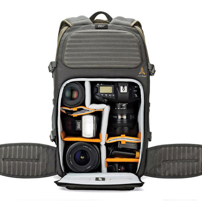 Lowepro Flipside Trek BP 450 AW dark green camera backpack for DSLR and tablet
