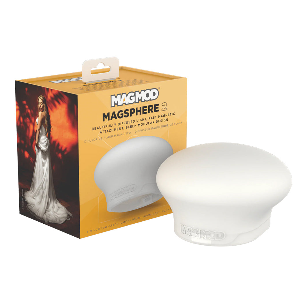 MagMod MagSphere 2 magnetic silicone flash diffuser