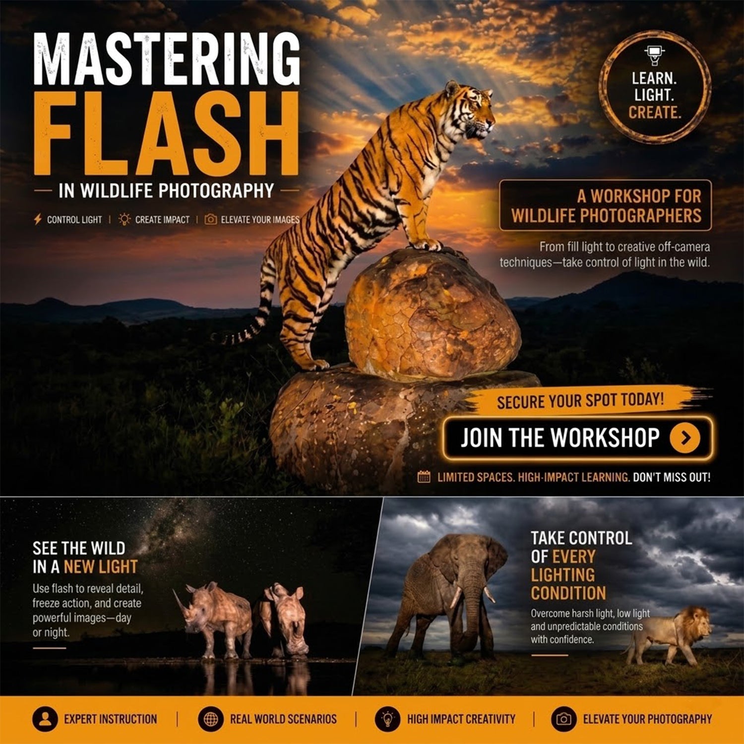Mastering Flash in Wildlife Photography