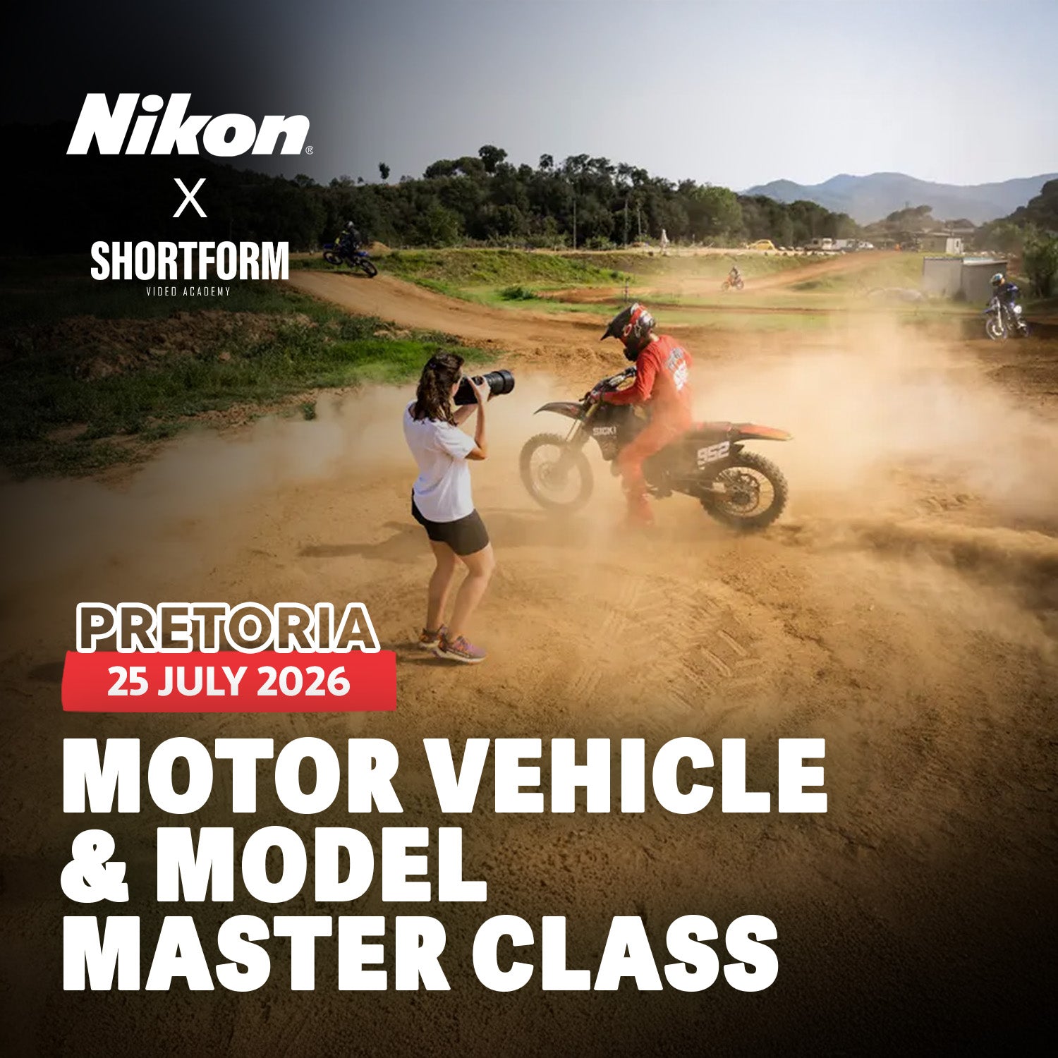 Motor Vehicle & Model Master Class with Kgabo Legora x Nikon | 25 July