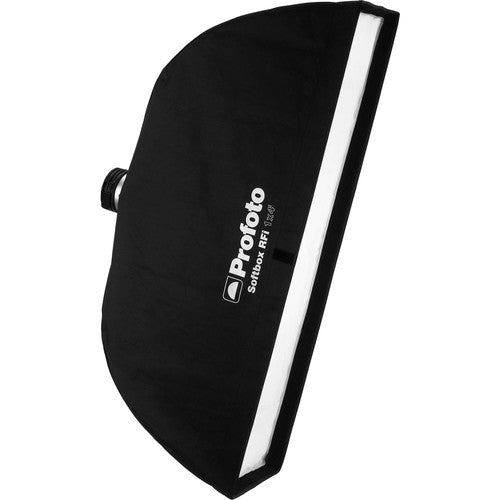 Profoto RFi 1x4 ft strip softbox for soft, directional studio lighting.