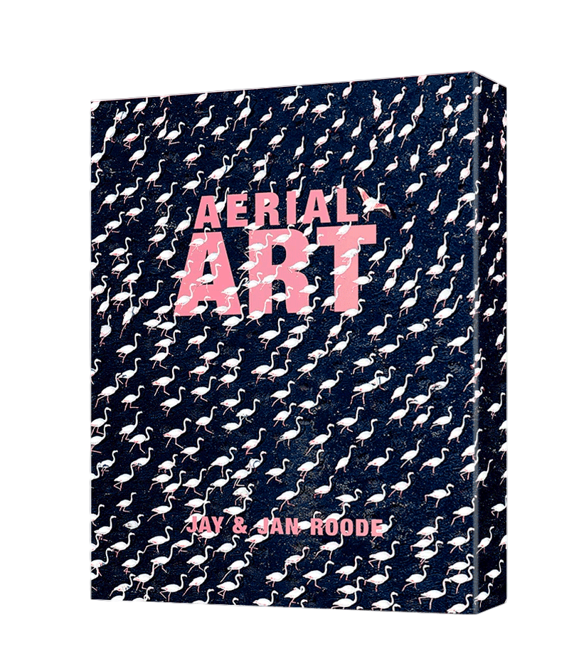 Aerial Art book by Jay and Jan Roode featuring aerial photography of southern Africa