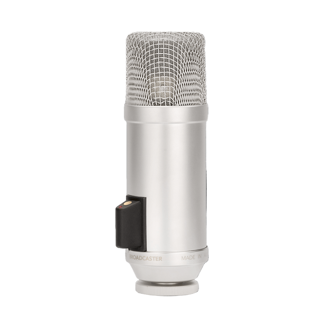 Rode Broadcaster cardioid condenser broadcast microphone