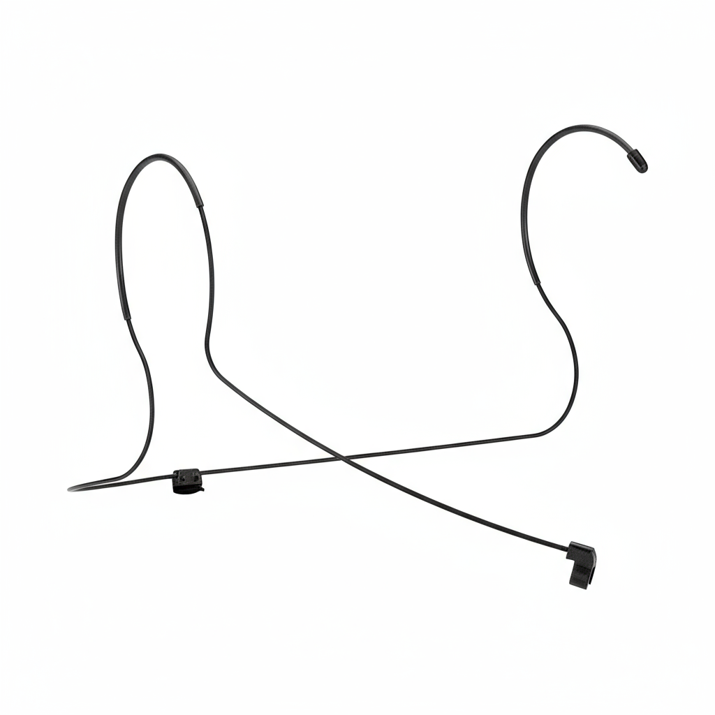RODE Lav-Headset Mount (Junior) for securing lavalier microphones to smaller headsets or clothing with reduced handling noise.