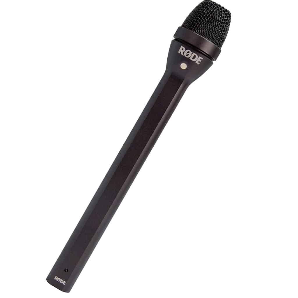Rode Reporter handheld omnidirectional interview microphone
