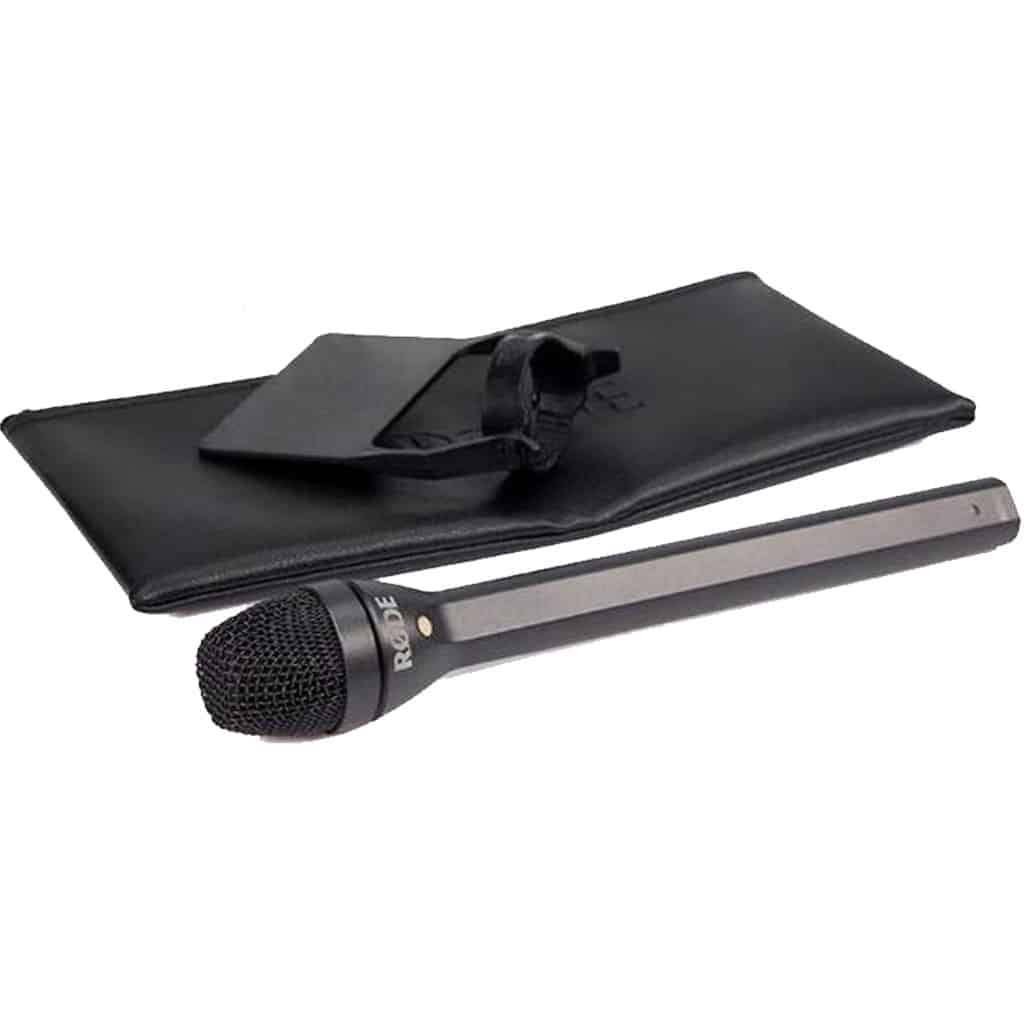 Rode Reporter handheld omnidirectional interview microphone