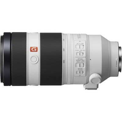 Sony FE 100-400mm f/4.5-5.6 GM OSS Lens – pro-grade telephoto zoom with fast autofocus, Optical SteadyShot, and razor-sharp image quality.