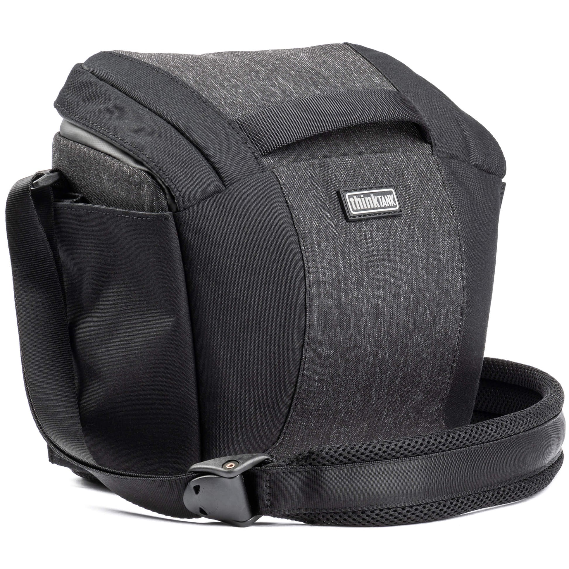 Think Tank SpeedTop 10 — compact crossbody camera bag with magnetic top lid and adjustable strap.