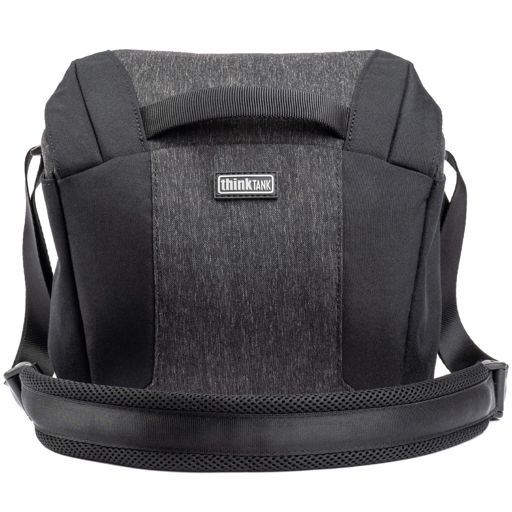 Think Tank SpeedTop 10 — compact crossbody camera bag with magnetic top lid and adjustable strap.
