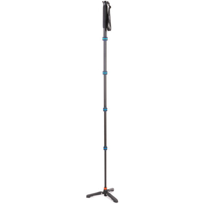 3 Legged Thing Taylor 2.0 Magnesium Alloy Monopod Kit with detachable foot stabiliser, designed for photography and videography.