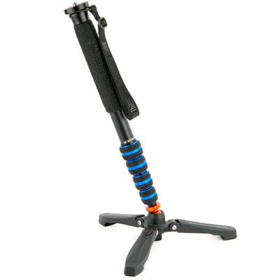 3 Legged Thing Taylor 2.0 Magnesium Alloy Monopod Kit with detachable foot stabiliser, designed for photography and videography.
