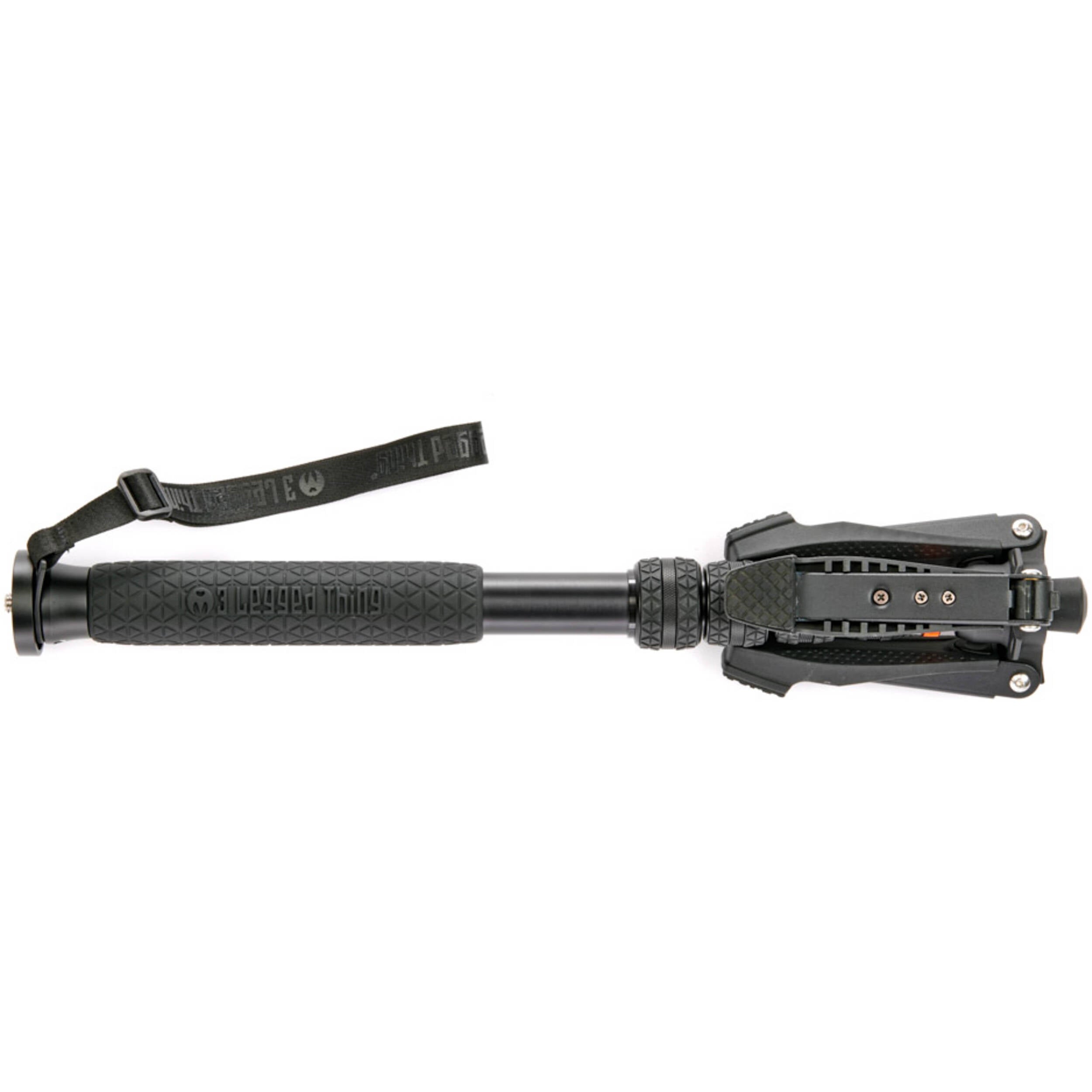 3 Legged Thing Taylor 2.0 Magnesium Alloy Monopod Kit with detachable foot stabiliser, designed for photography and videography.