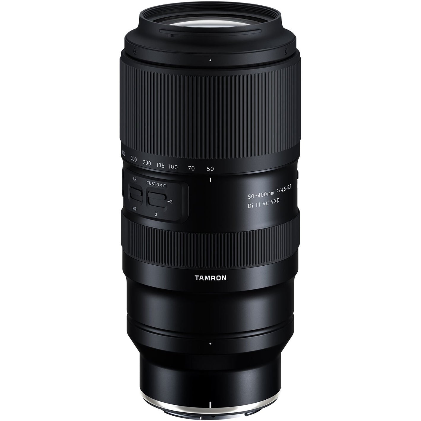 Tamron 50-400mm f/4.5-6.3 Di III VC VXD Lens for Nikon Z – powerful 8x zoom in a compact build, featuring fast VXD autofocus, VC image stabilization, and exceptional versatility for wildlife, sports, and travel photography.
