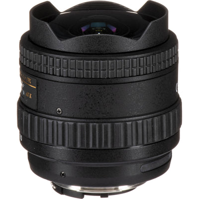 Tokina AT-X 10–17mm AF DX ultra-wide zoom lens for Nikon F, ideal for landscapes, architecture, and interiors.