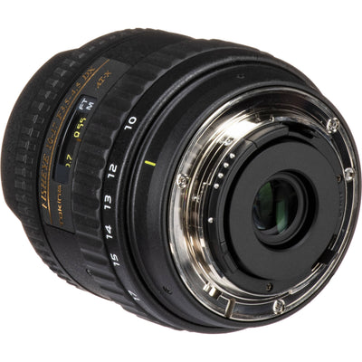 Tokina AT-X 10–17mm AF DX ultra-wide zoom lens for Nikon F, ideal for landscapes, architecture, and interiors.