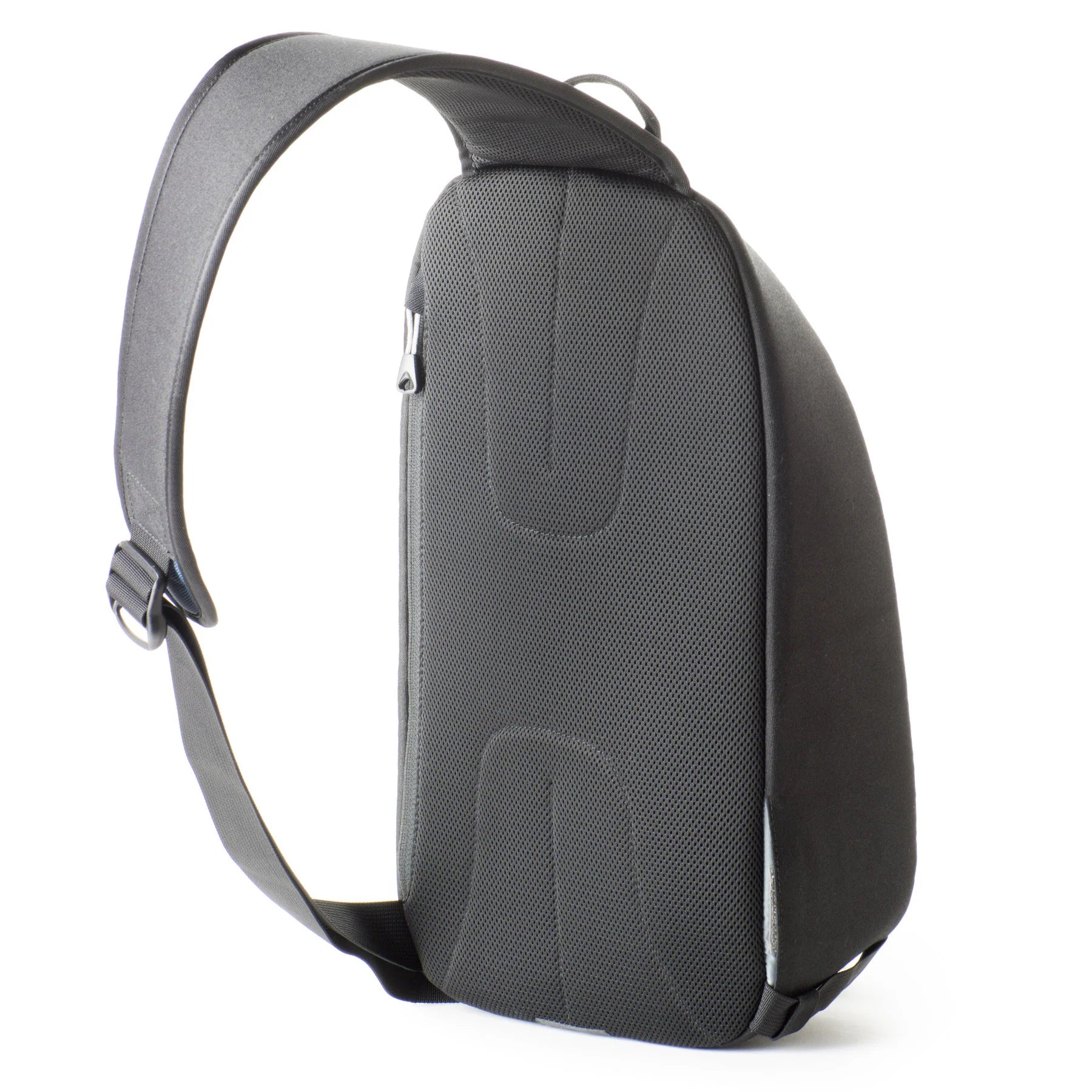 Think Tank TurnStyle 20 V2 sling bag — charcoal camera bag with contoured shoulder strap and side-rotation access for gear