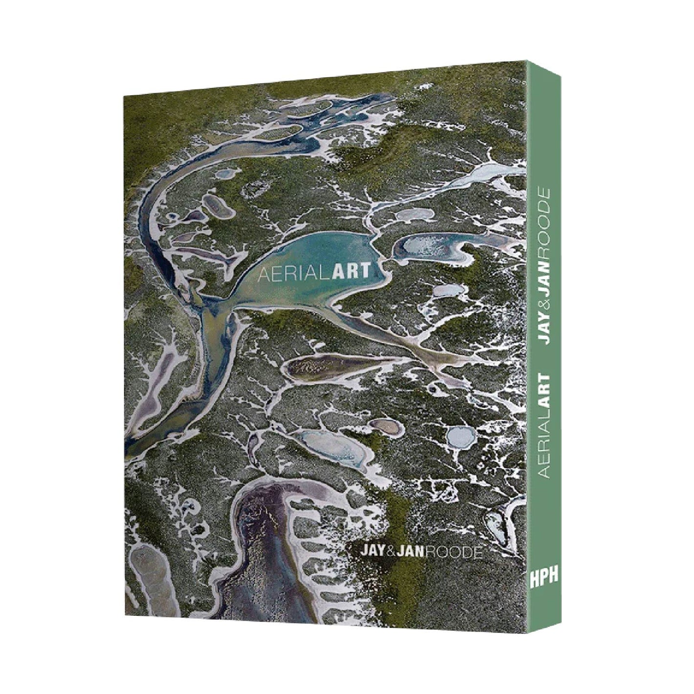 Cover of Aerial Art – Limited Edition by Jay & Jan Roode featuring breathtaking aerial photography of Africa.
