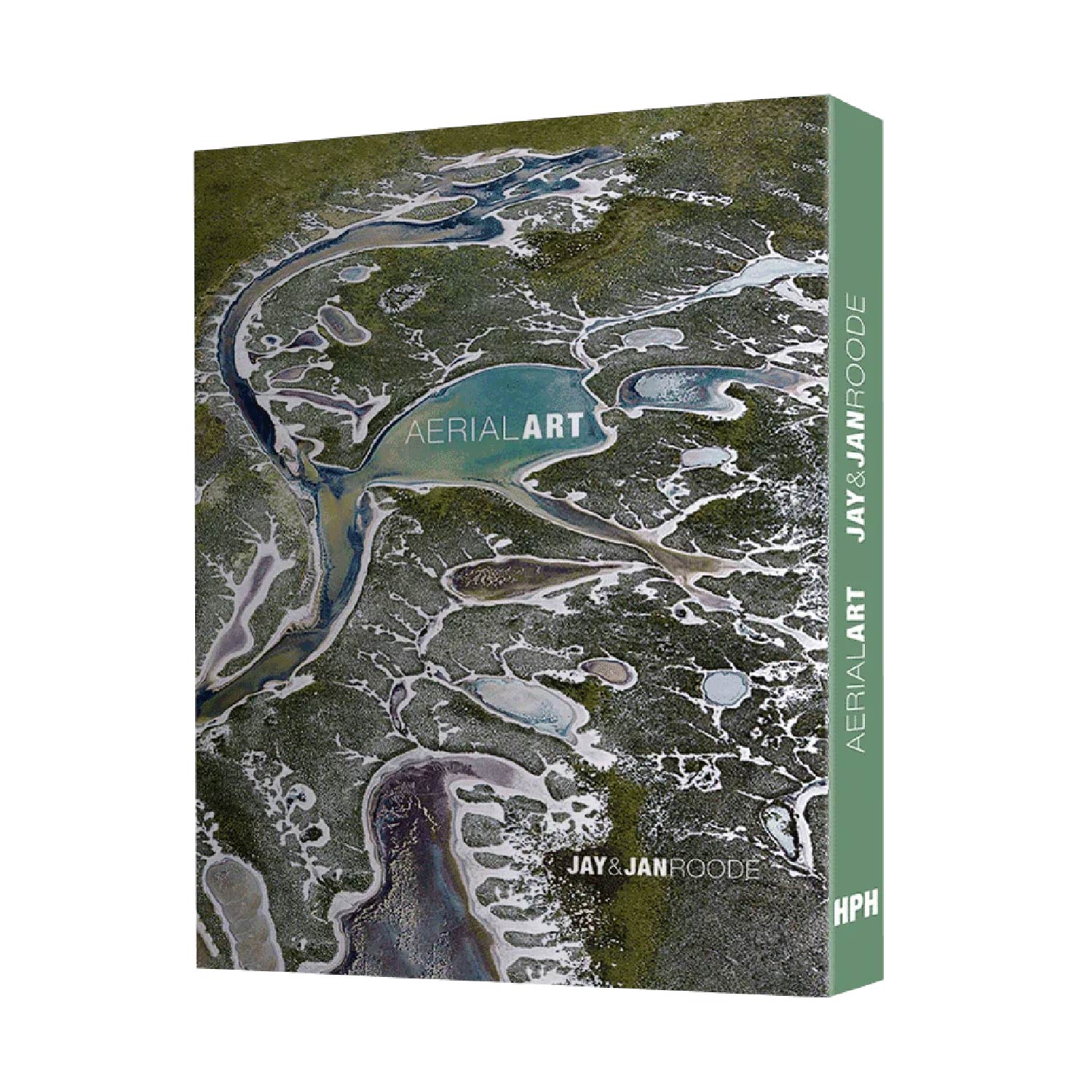 Cover of Aerial Art – Limited Edition by Jay & Jan Roode featuring breathtaking aerial photography of Africa.