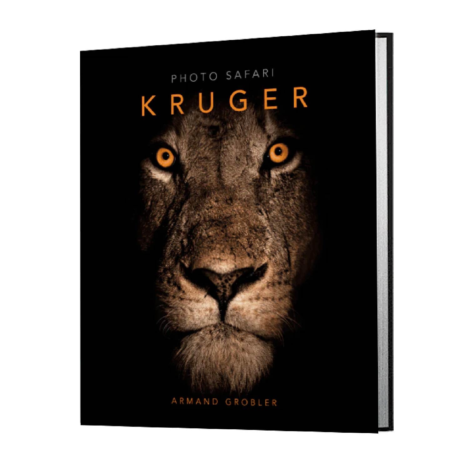 Cover of Photo Safari: Kruger by Armand Grobler featuring wildlife photography from Kruger National Park.