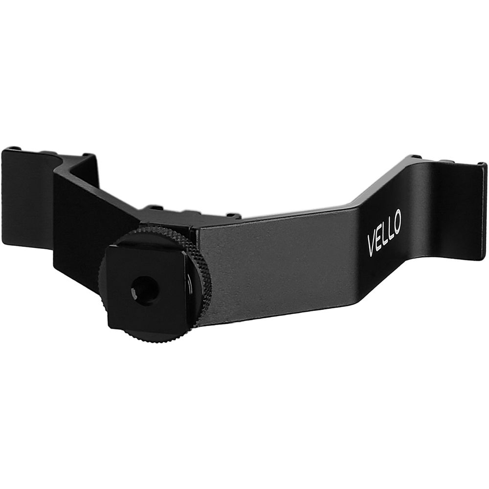 Black Vello camera accessory on a white background