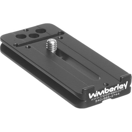Wimberley P10 Arca-Swiss lens plate for smaller telephoto lenses.