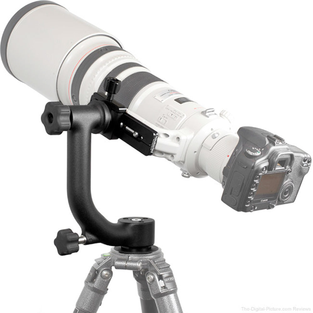 Wimberley WH-200-S Sidemount Gimbal Head for professional telephoto lenses.