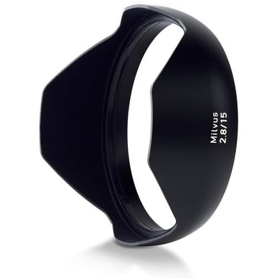 Zeiss Milvus 15mm f/2.8 ZE for Canon EF. Ultra-wide angle prime lens with f/2.8 aperture, advanced optics, manual focus, and durable weather-sealed build.