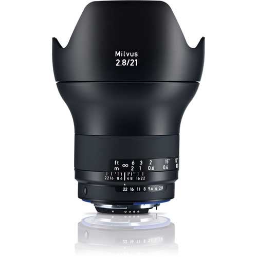 Zeiss Milvus 21mm f/2.8 ZF.2 Wide Angle Lens for Nikon F