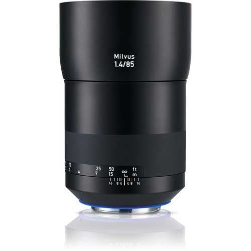 Zeiss Milvus 85mm f/1.4 Portrait ZE Prime Lens for Canon EF