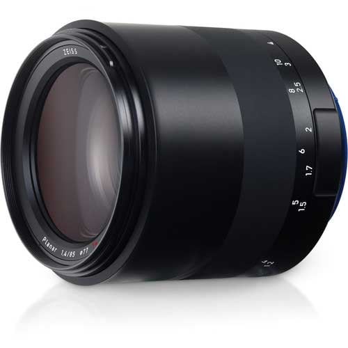 Zeiss Milvus 85mm f/1.4 Portrait ZE Prime Lens for Canon EF